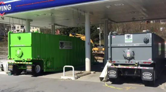 Bangor, ME - 21k Frac Tank - Gas Station tank replacement