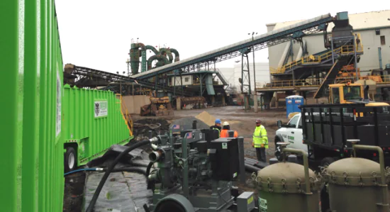 Everett, MA - Water Treatment System / Operations - Temp water treatment during install of permanent water treatment system