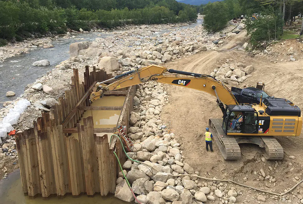 Lincoln, NH - Weir Tanks - Tanks / flocculant to remove sediment