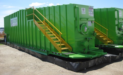 Frac Tank from Recon Outfitters for Remediation of former petroleum terminal